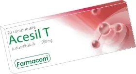 Acesil T 500 mg, 20 comprimate, Farmacom