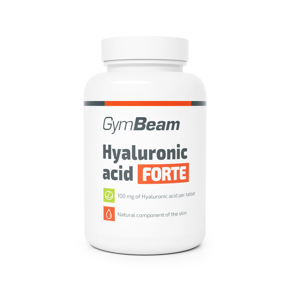 Acid hialuronic Forte, 90 tablete, GymBeam