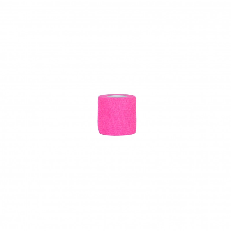 Bandaj elastic autoadeziv roz, 5cm x 4.5m, Minut
