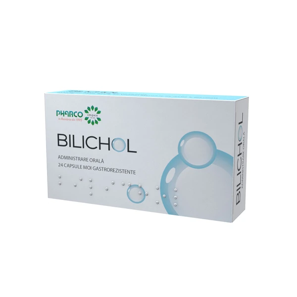 Bilichol, 24 capsule moi gastrorezistente, Pharco