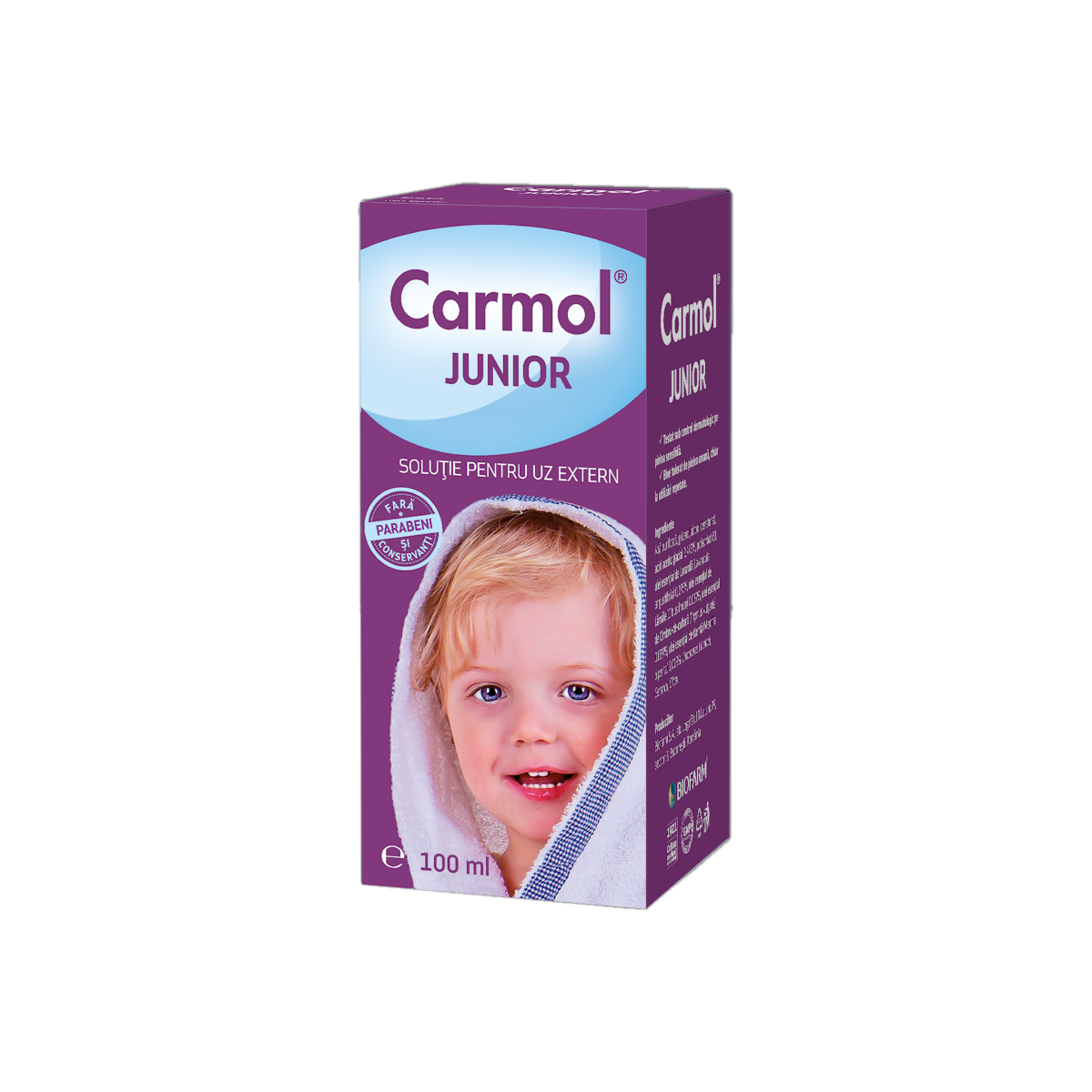 Carmol Junior, 100 ml, Biofarm 