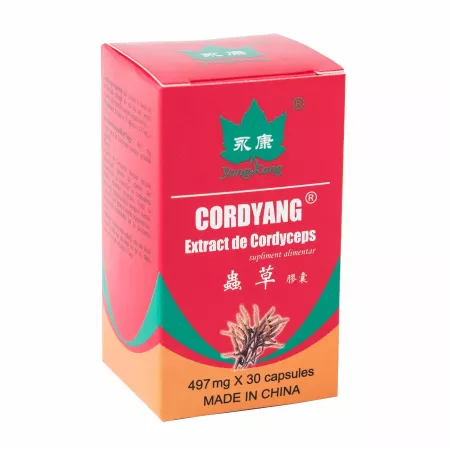Cordyang 497 mg, Cordiceps extract, 30 capsule, YongKang
