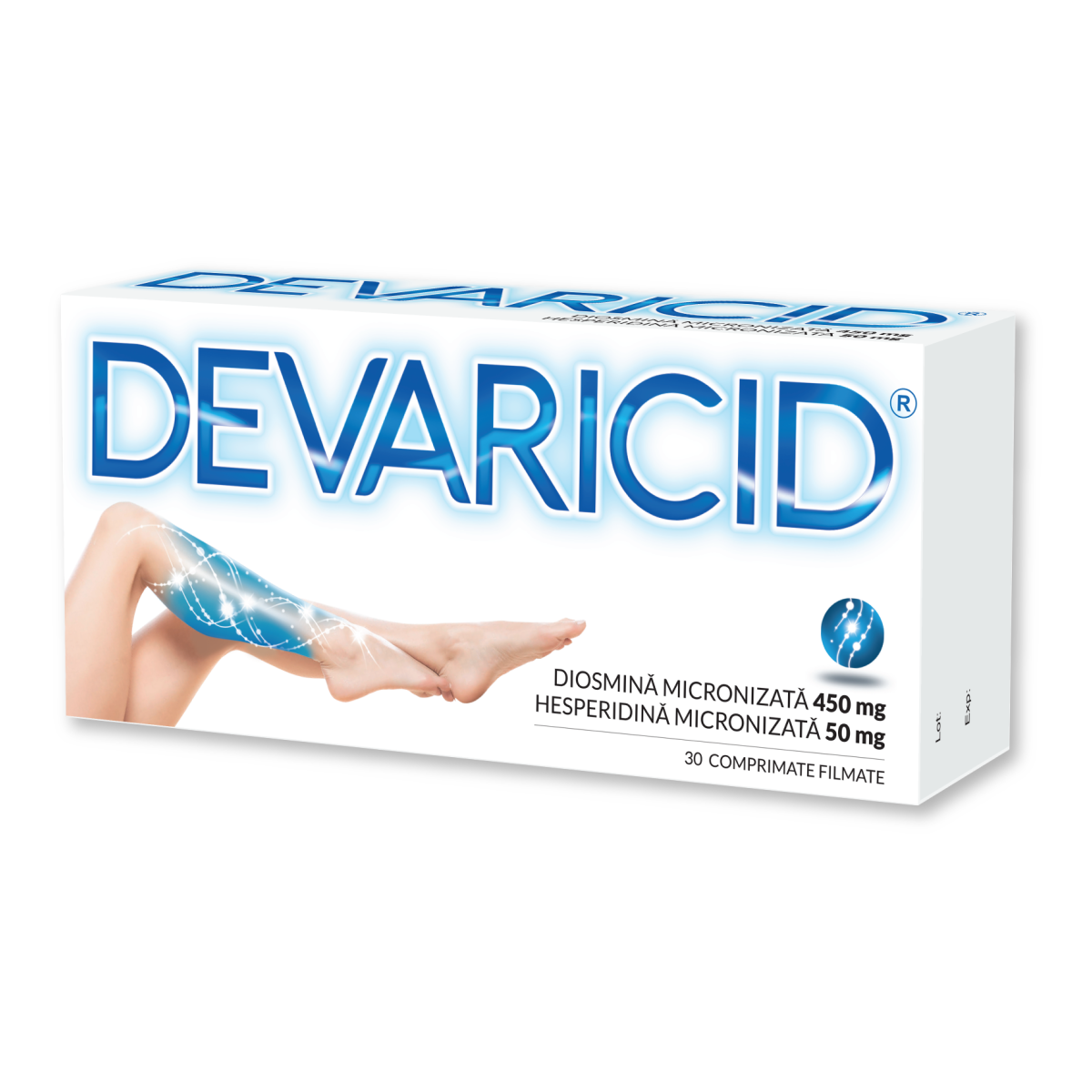 Devaricid,450 mg/50 mg,  30 comprimate, Biofarm 