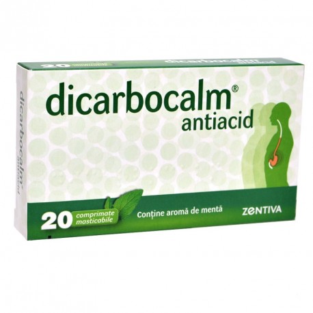 Dicarbocalm, 20 comprimate, Zentiva