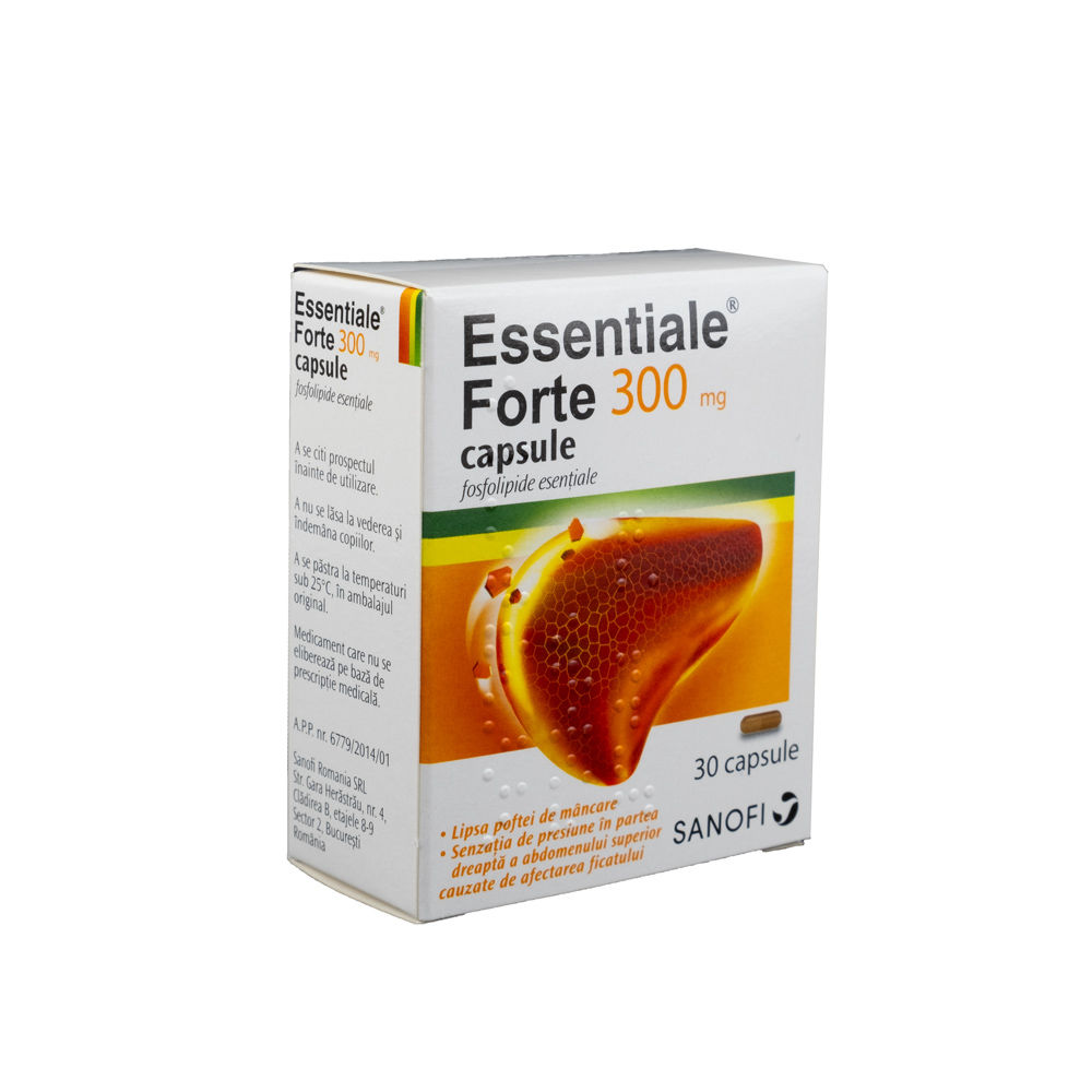 Essentiale Forte, 300 mg, 30 capsule, Sanofi Aventis