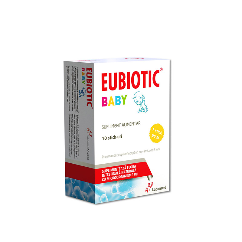 Eubiotic Baby, 10 stickuri, Labormed 