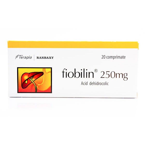Fiobilin, 250 mg, 20 comprimate Terapia