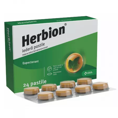 Herbion Iedera, 35 mg, 24 pastile, KRKA