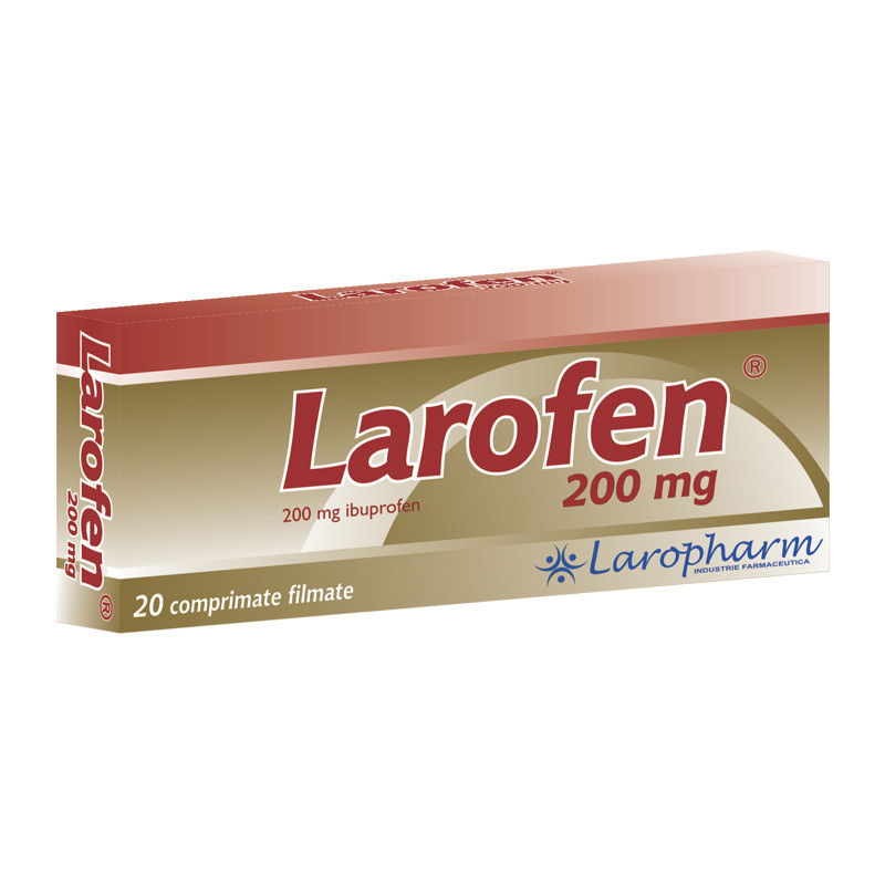 Larofen 200mg, 20 comprimate, Laropharm