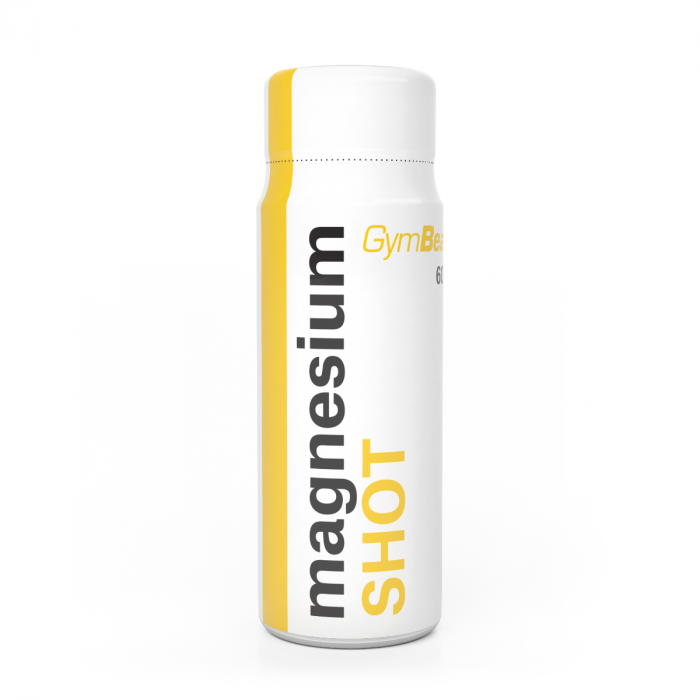 Magnesium Shot, aroma lămâie, 60 ml, GymBeam