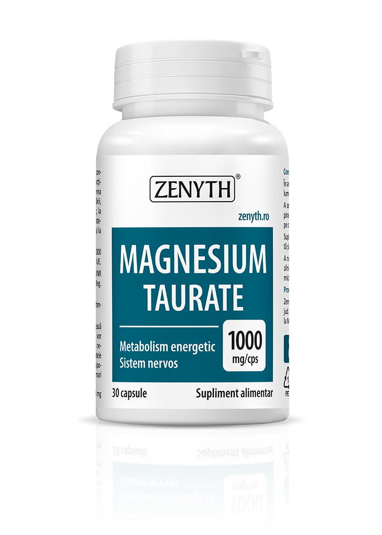 Magnesium Taurate, 30 capsule, Zenyth