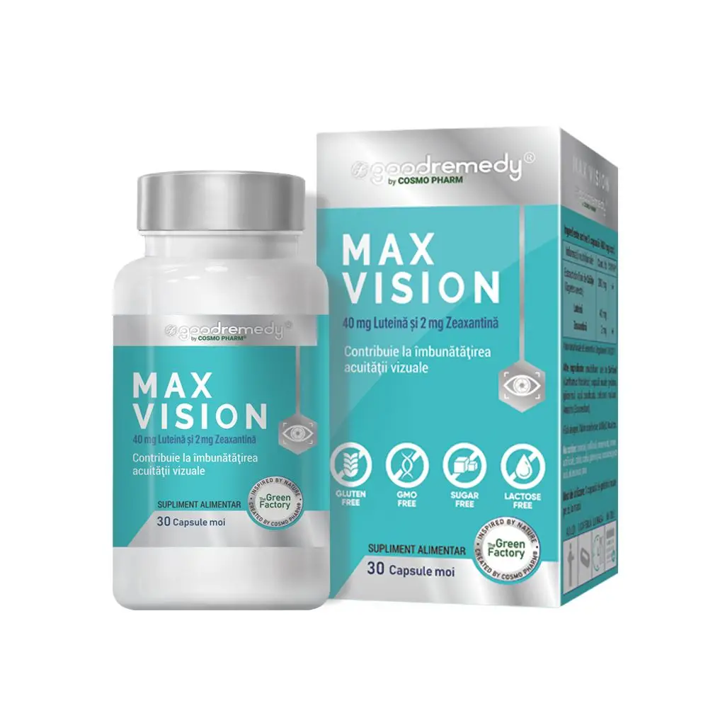Max Vision Good Remedy, 30 capsule, Cosmo Pharm