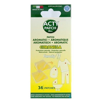 Acty Patch, plasturi împotriva țânțarilor, 36 bucăți, A Derma