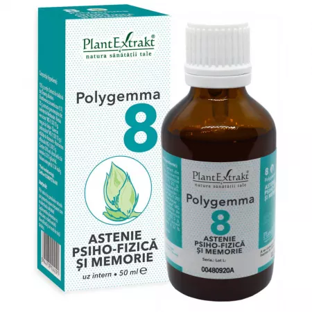 Polygemma 8 Stres, 50 ml, Plant Extrakt