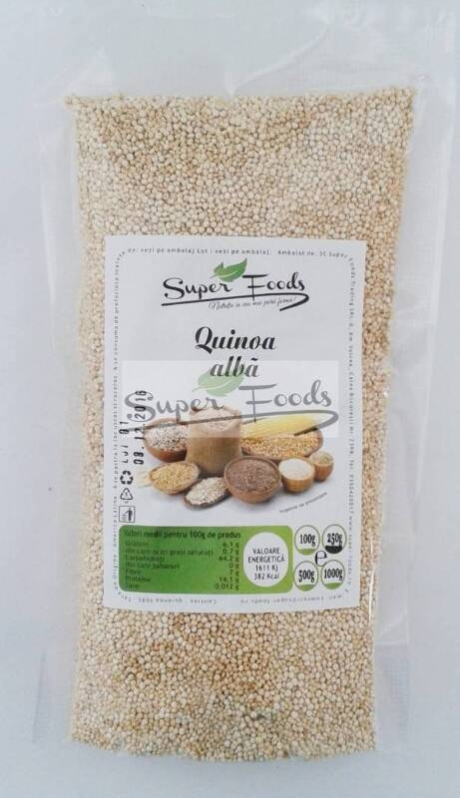 Quinoa alba, 100g, Super Foods