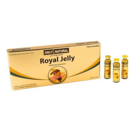 Royal Jelly, 10 fiole, Only Natural