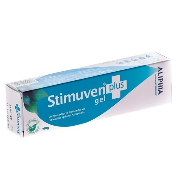 Stimuven Plus, gel Aliphia pentru varice, 60 g, Exhelios