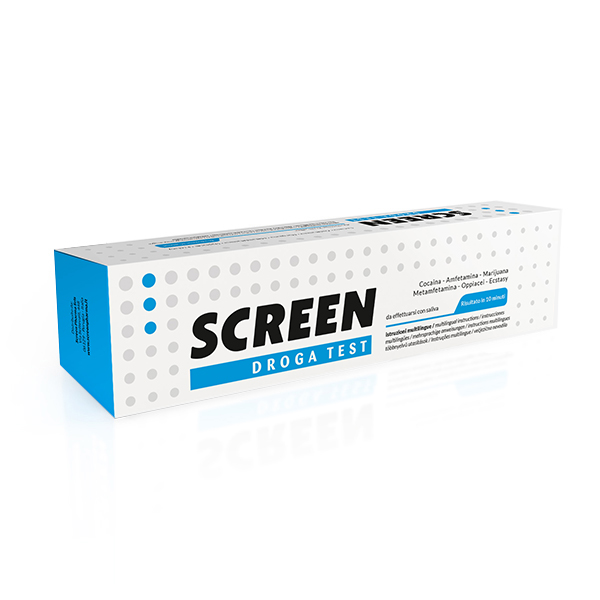 Test multidrog 6, saliva, Screen Pharma