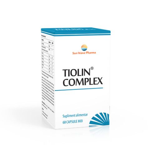 Tiolin complex, 60 capsule moi, Sun Wave Pharma