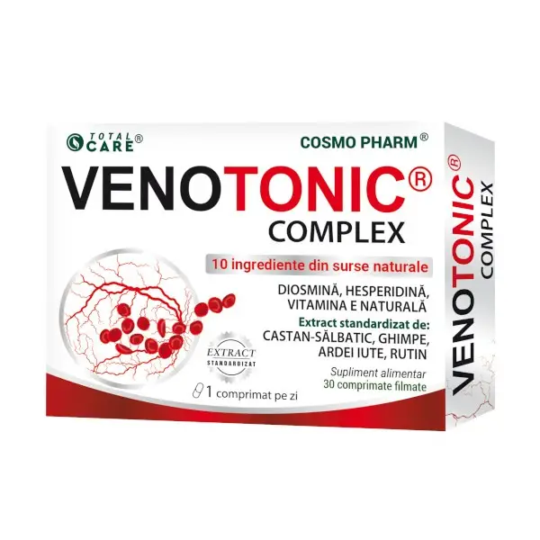 Venotonic Complex, 30 tablete, Cosmo Pharm