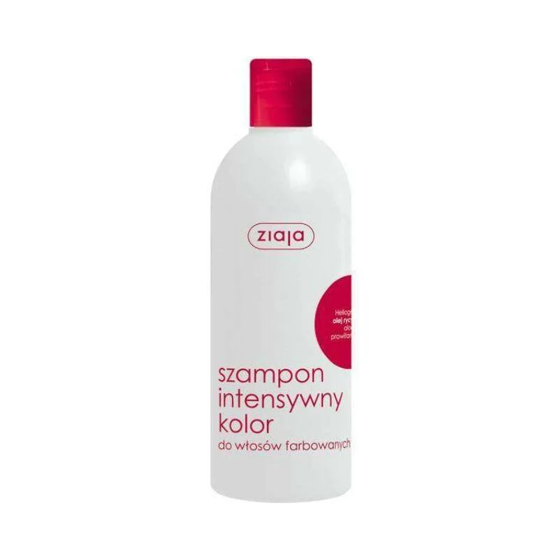 Ziaja Șampon cu ulei de ricin - păr vopsit 400 ml