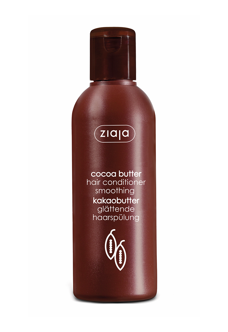 Ziaja Șampon pentru netezire cu unt de cacao și uree  - păr uscat și deteriorat 400 ml