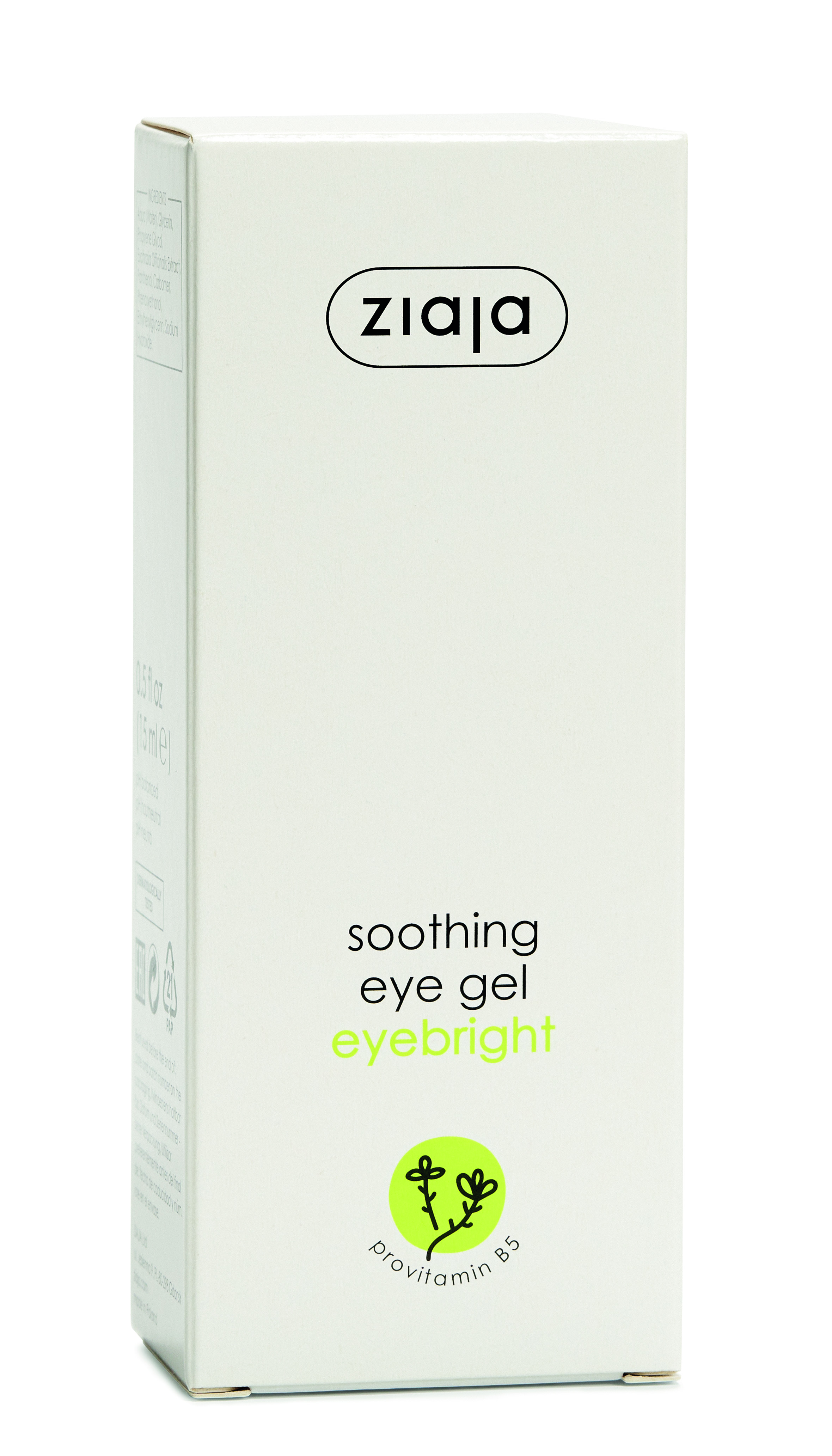 Ziaja Gel contur ochi calmant cu extract de eyebright 15 ml