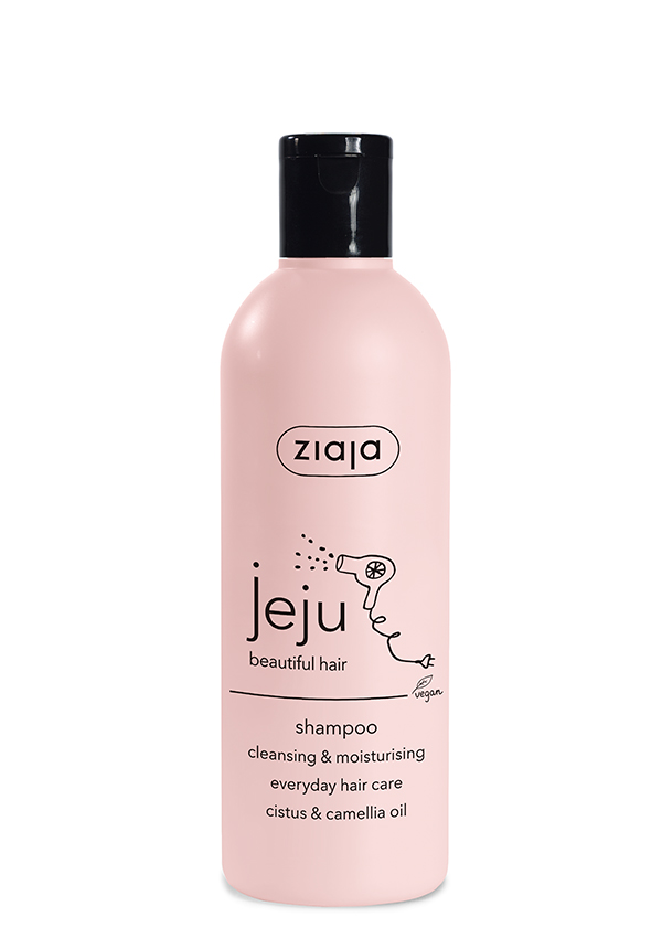 Ziaja Jeju Pink - Șampon pentru utilizare zilnică, 300 ml