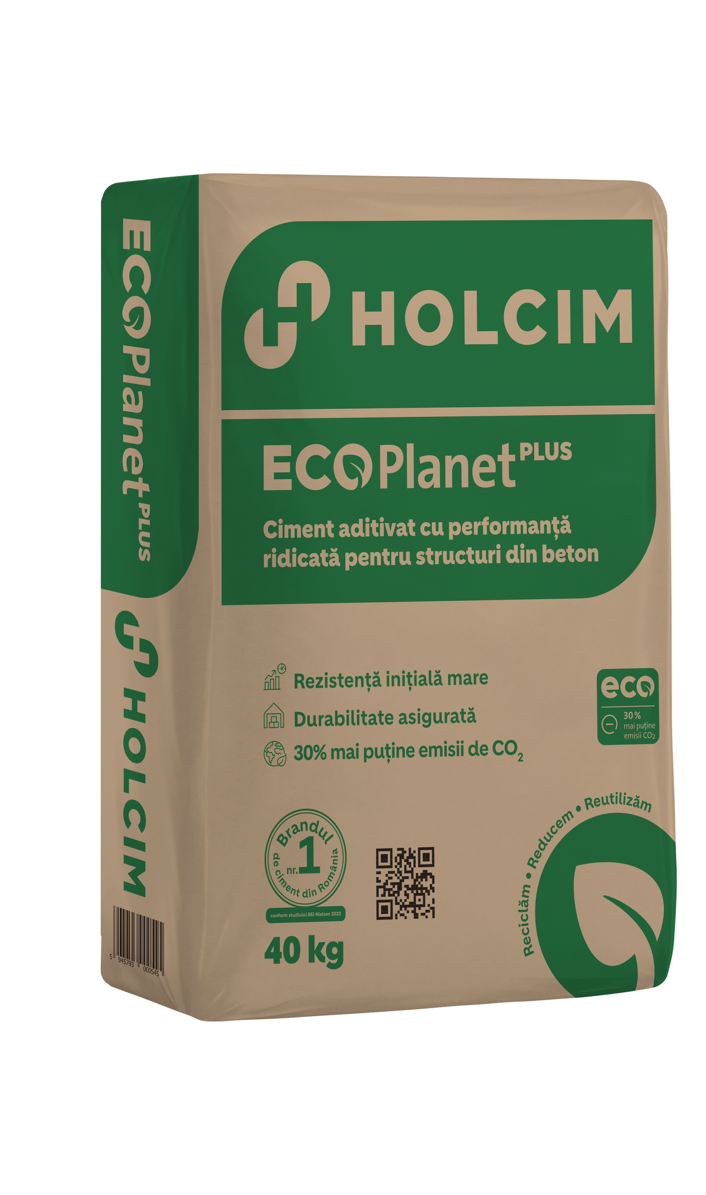 Mortare - Ciment Portland HOLCIM 40KG EcoPlanet, https:magazin.crisgroup.ro
