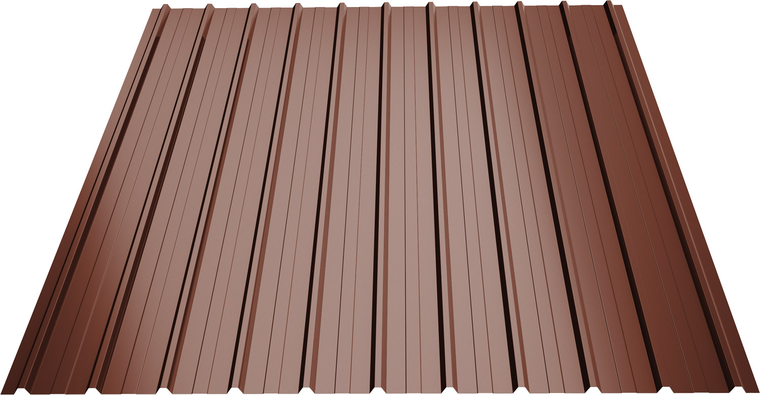 Tabla uz gospodaresc - Tabla cutata BILKA model T12, 0,40 mm culoare culoare RAL 8017 (Maro) 0.91*2 m, https:magazin.crisgroup.ro