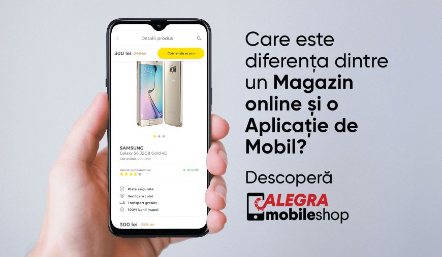 Descopera ALEGRA Mobile Shop de la ContentSpeed