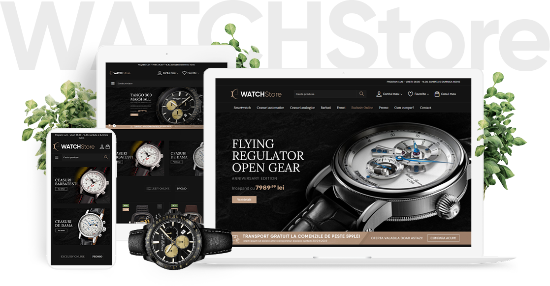 Tema Design WatchStore ceasuri