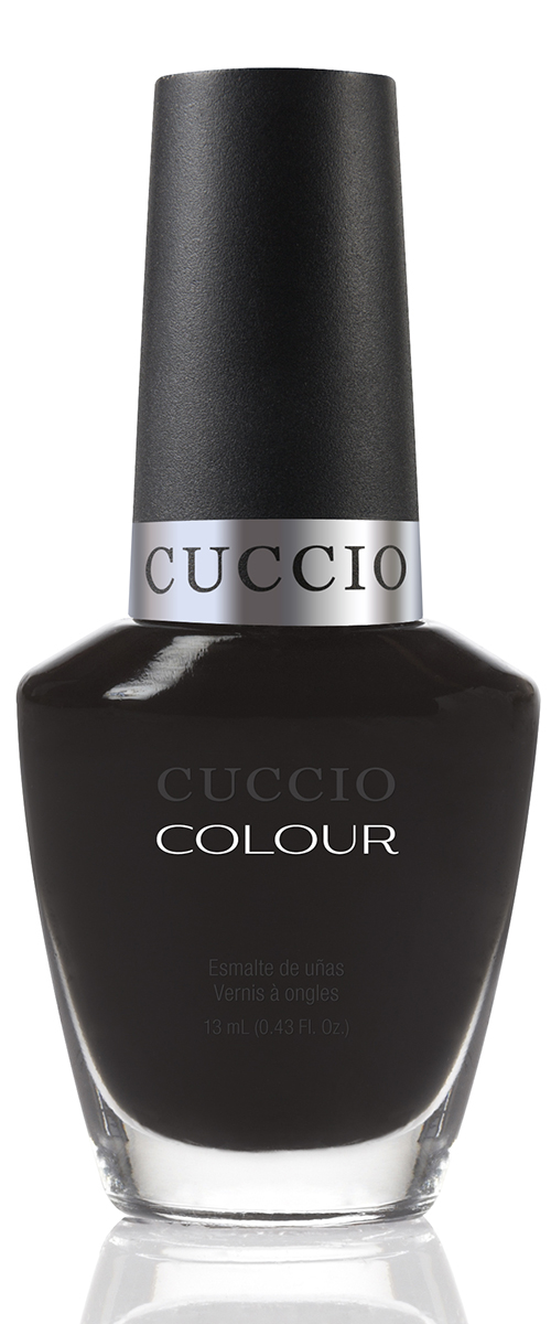 Cuccio Nagellack „2 Am In Hollywood“ – Traditional Black, 3-fach Pigmentiert, Vegan