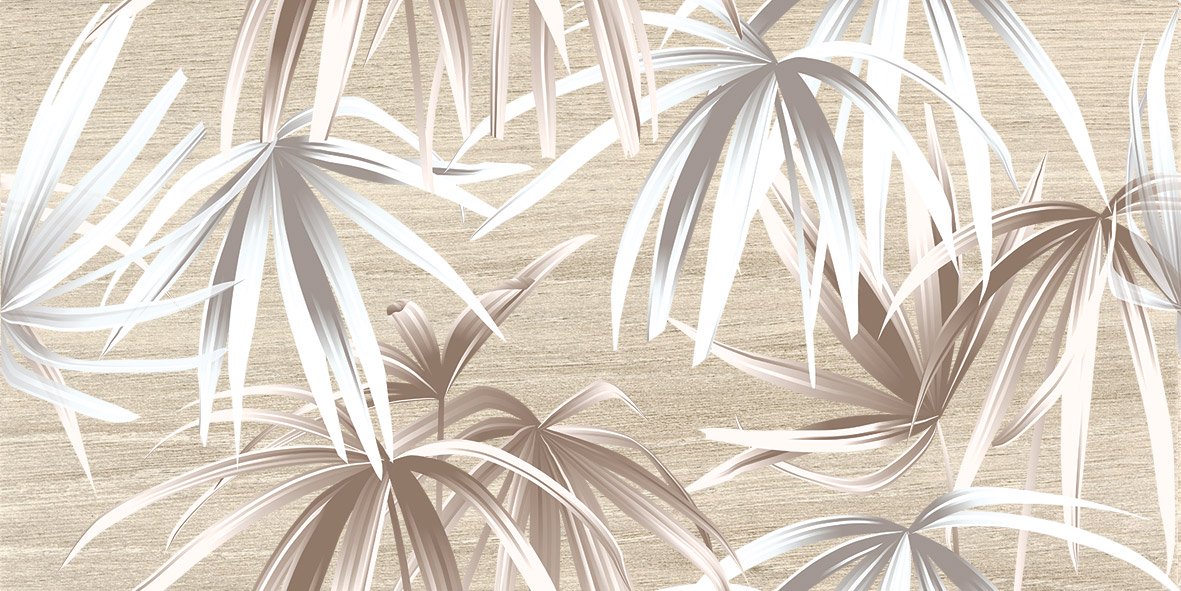 Faianta decor Softwood bej palmier