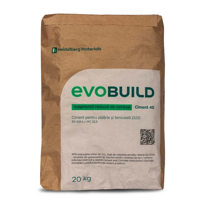 ハル精米20kg Ciment pentru zidarie Heidelberg Materials evoBuild Z 100, 20 kg