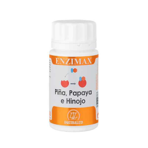 Enzimax Pina, Papaya e Hinojo 50 capsule