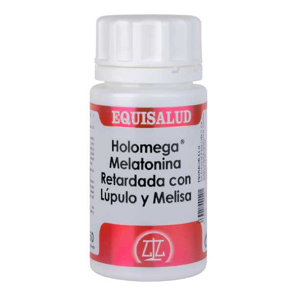 Holomega Melatonina Retardada con Lupulo y Melisa 50 capsule