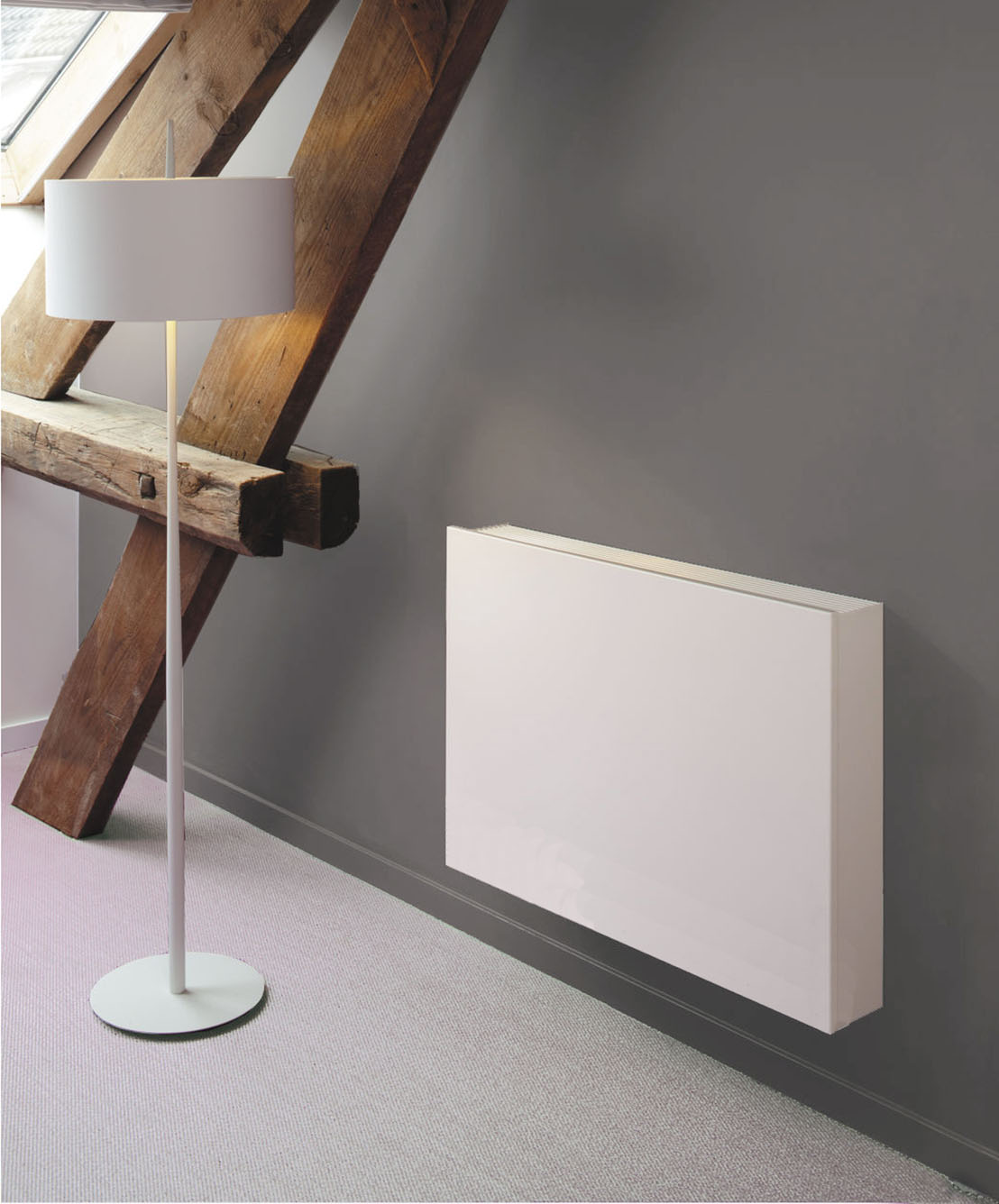 BRIZA 12 Ventiloconvector perete 2 tevi Jaga Briza 12, 41x14...