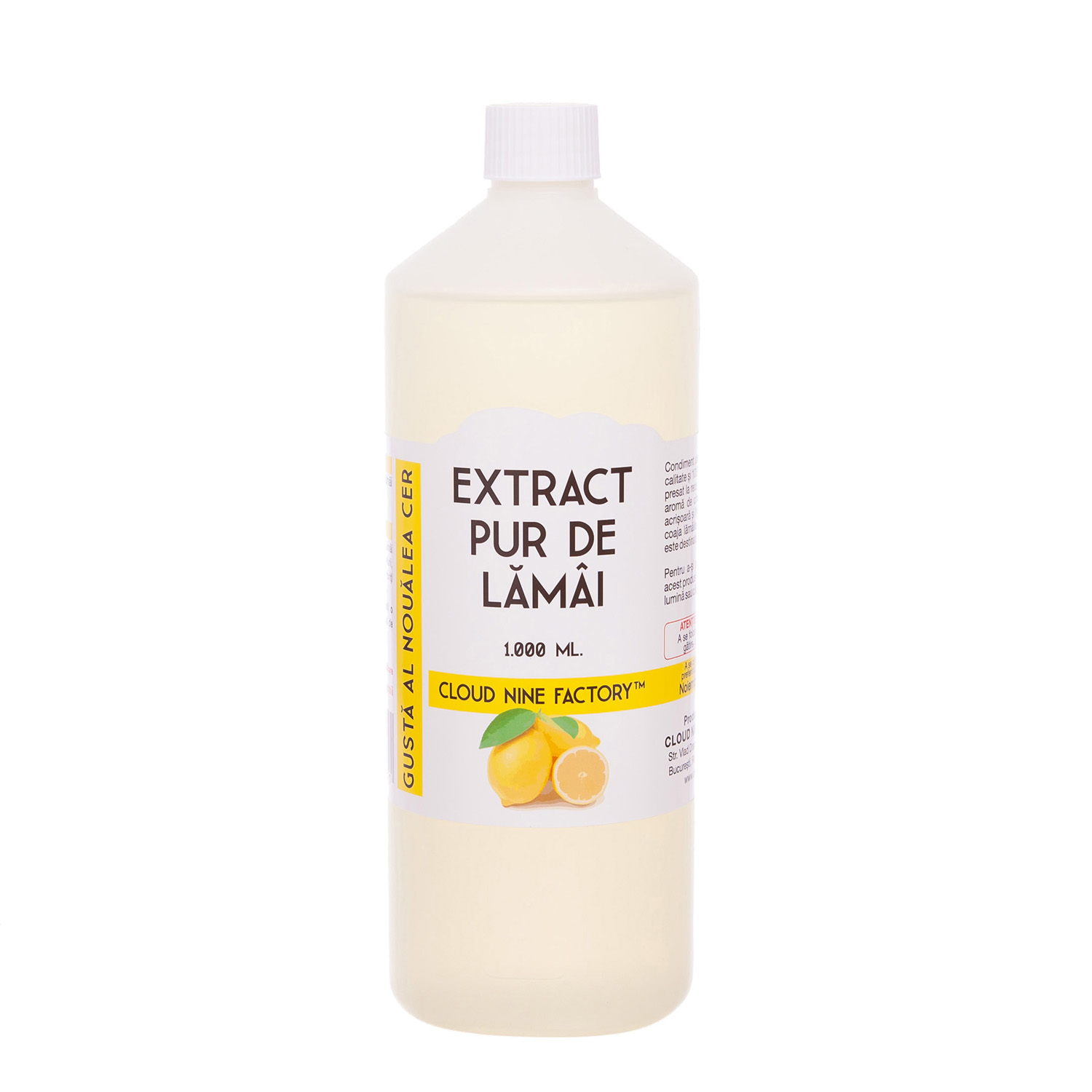 Extract Pur De Lamaie 1 L Cloud Nine Factory Deliciudeciocolata Ro