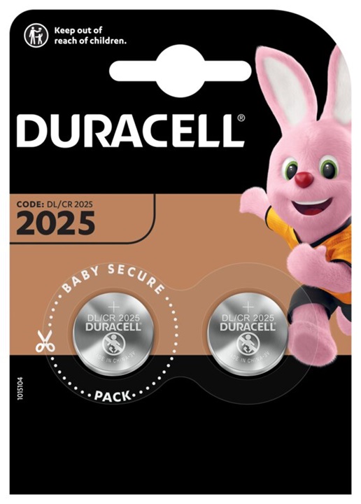 Baterie - BATERIE DURACELL 2025 2 buc, dennver.ro