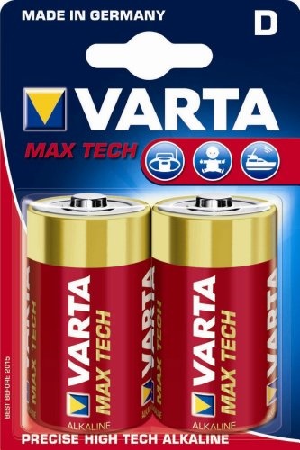 Baterie - BATERIE MAXI TECH D LR20 2 BUC VARTA, dennver.ro