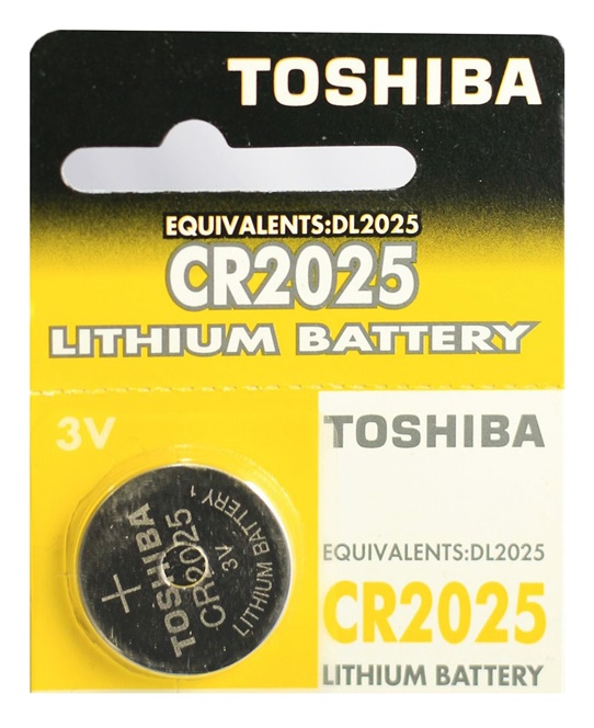 Baterie - BATERIE TIP BUTON CR2025 TOSHIBA, dennver.ro