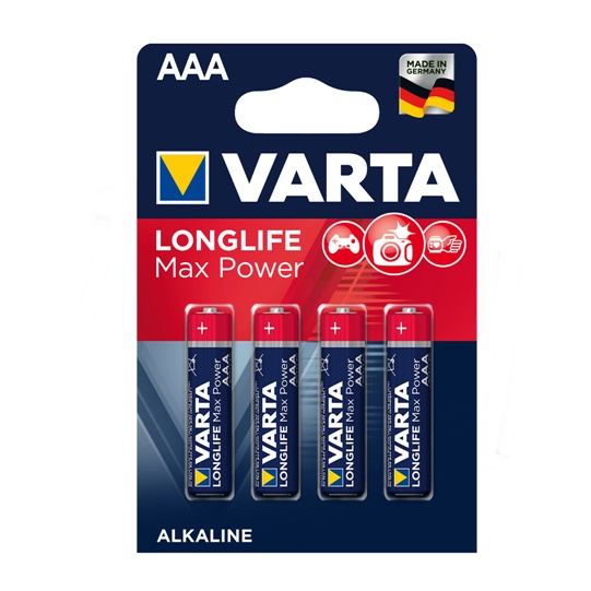 Baterie - BATERIE VARTA MAXITECH LR03 4BUC/BL, dennver.ro