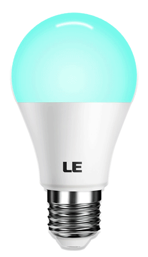 Becuri LED - BEC CU LED A60 E27 9W 230V LUMINA RGB WELL, dennver.ro