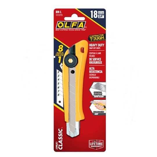 Cutter CUTTER STANDARD 18mm BN-L OLFA 6984000136287 Olfa Den...