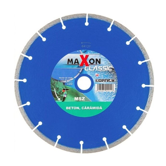 Disc de taiat - Elemente taiere - DISC DIAMANTAT SEGMENTAT MSZ150 C MAXON, dennver.ro