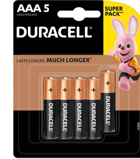 Baterie - DURACELL BATERIE BASIC AAAK5, dennver.ro