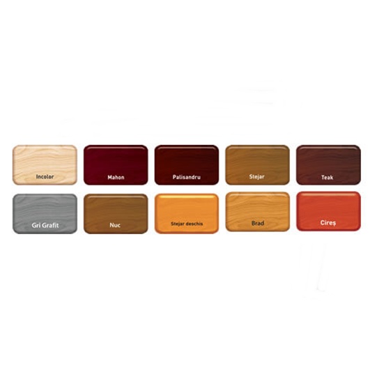 Lazura lemn LAZURA SATINATA ACTIVE PLUS INCOLOR 0.75ML SADOL
