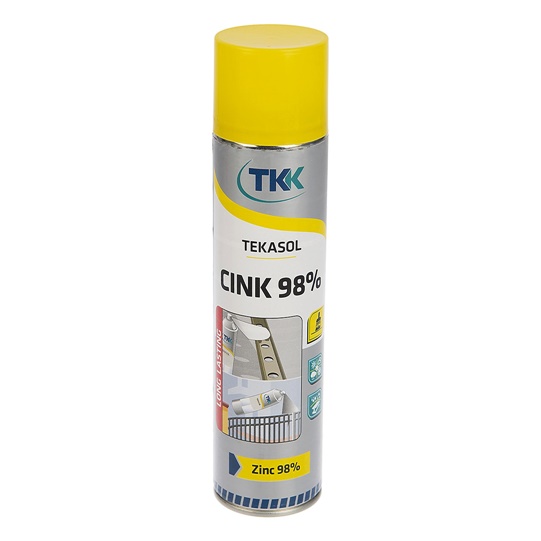 Solutii tehnice - spray tehnic - TEKASOL SPRAY ASPECT ZINC 98% 400ML, dennver.ro