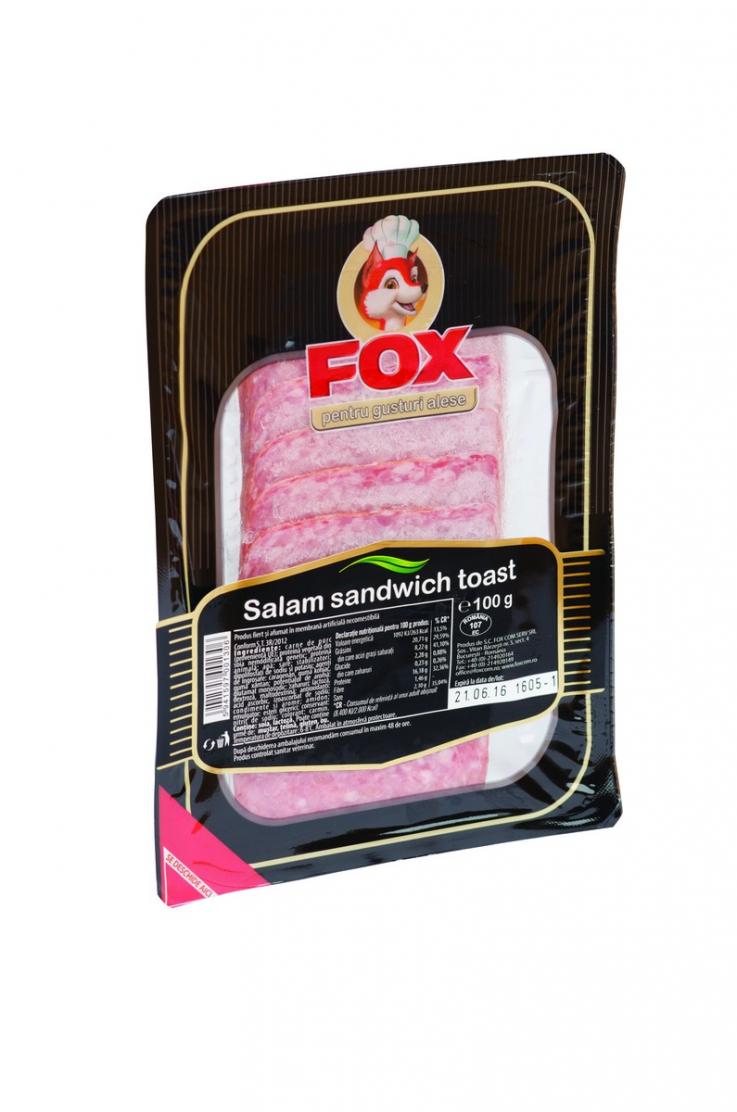 SALAM SANDWICH TOAST FELIAT FOX 100G # 10 buc